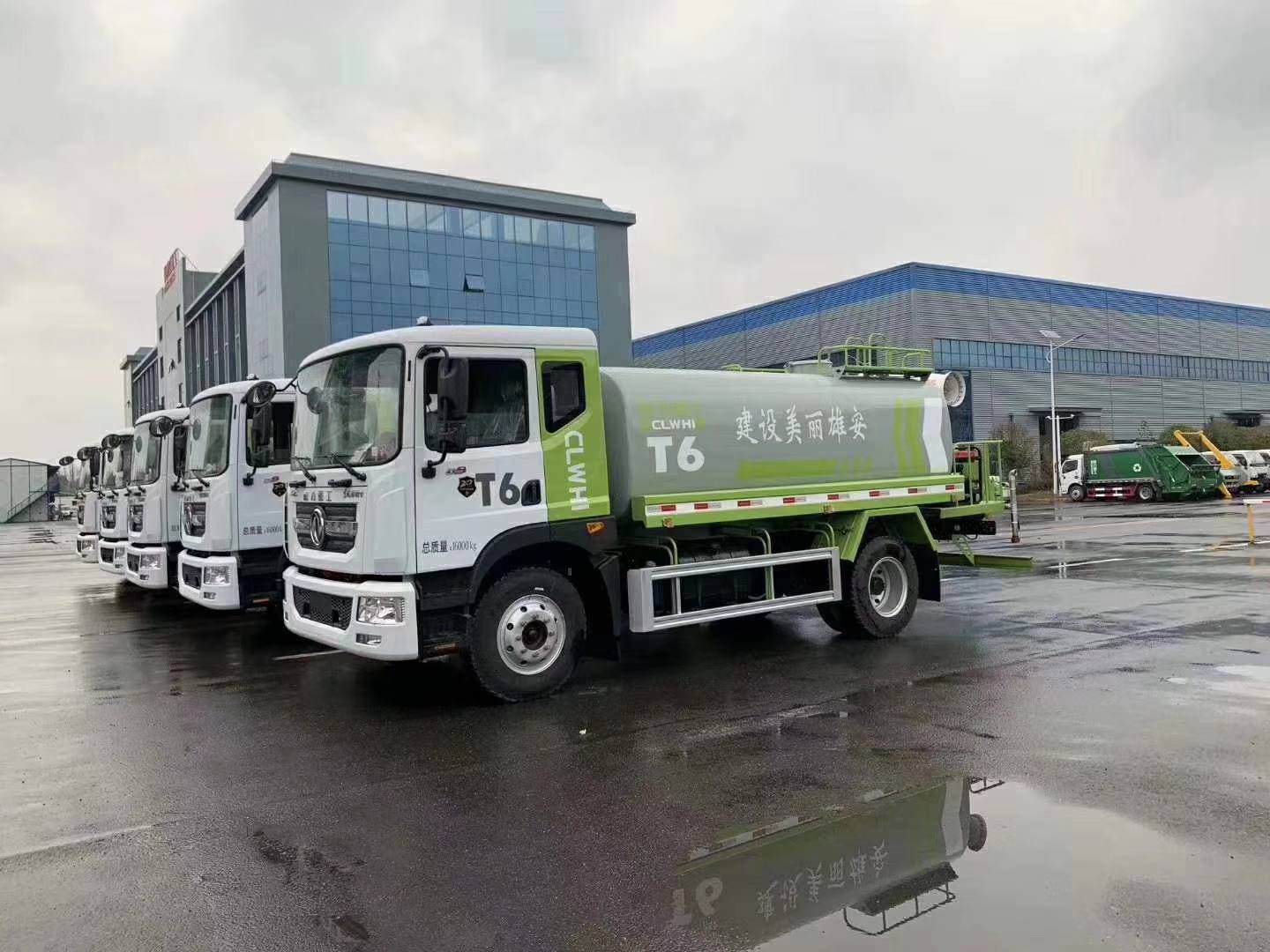 東風D9多功能抑塵車支持美麗雄安建設(shè)