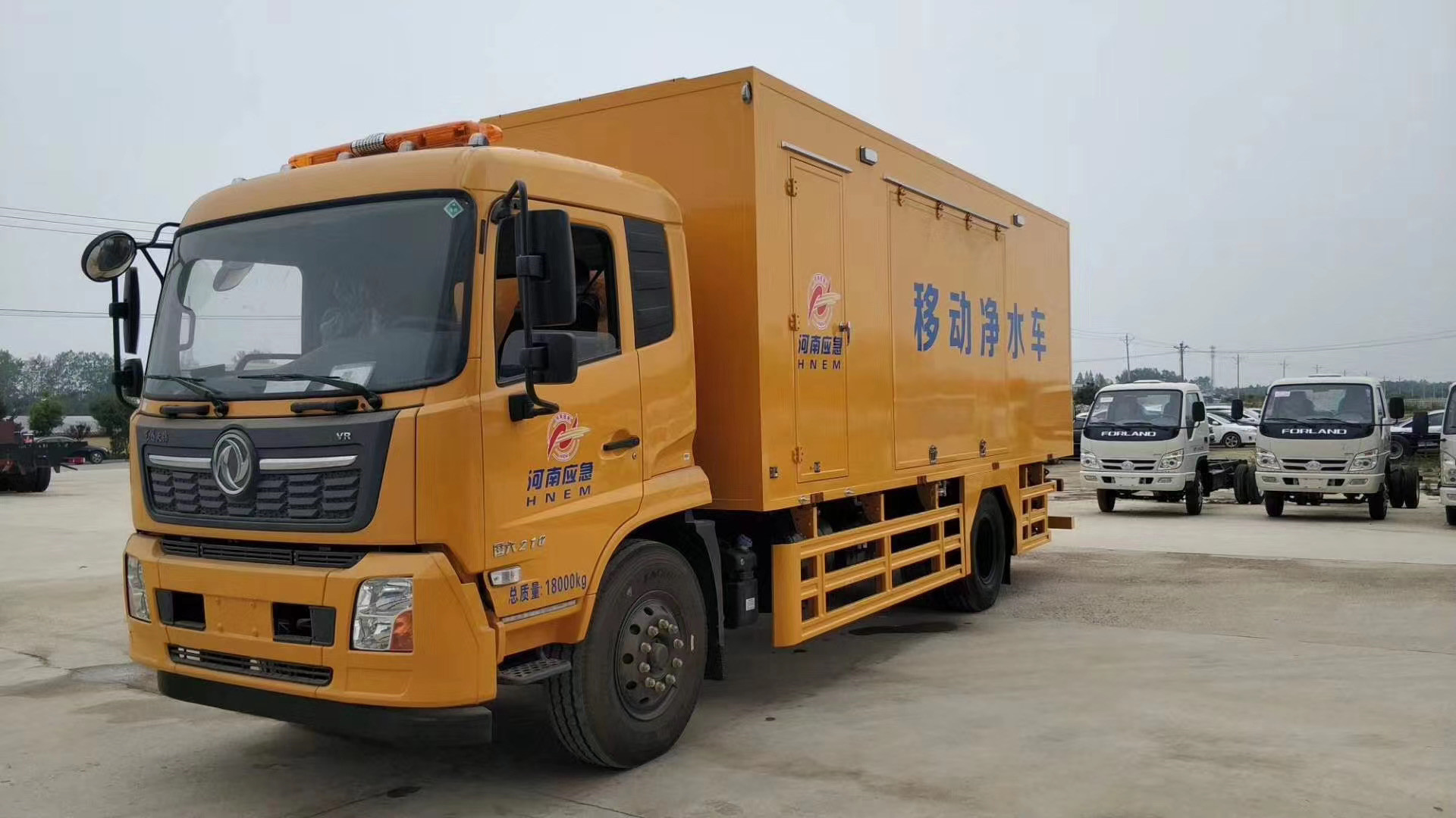 野外專用東風多利卡四驅(qū)移動凈水車