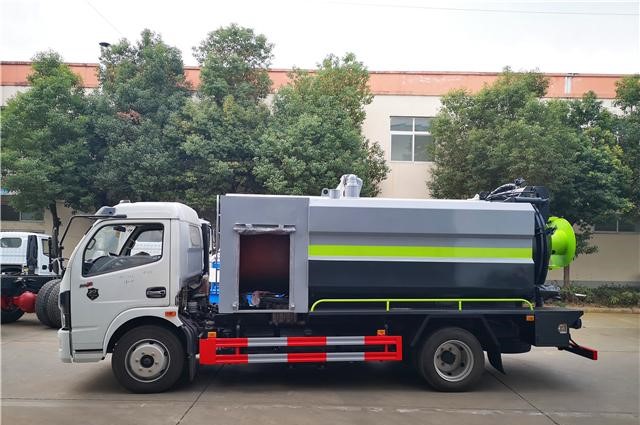 程力專用車環(huán)保免征齊全的國(guó)六東風(fēng)清洗吸污車核心參數(shù)配置