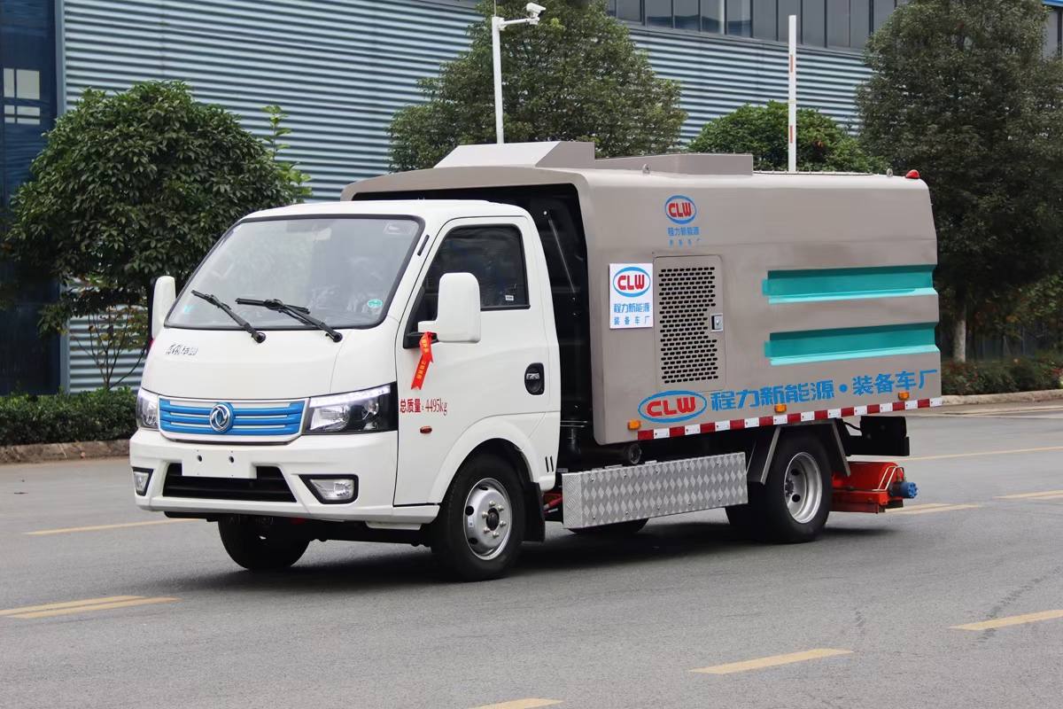 東風華神純電動藍牌吸塵車