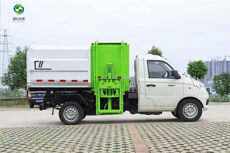 國(guó)六福田祥菱V1掛桶?垃圾車