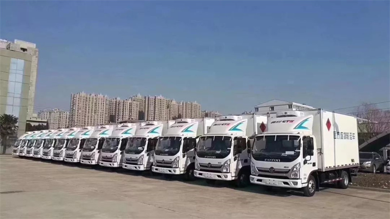 國(guó)六福田奧鈴5.1米醫(yī)療廢物車