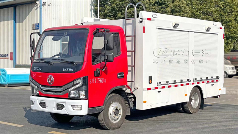 消防隊消防機(jī)器人運(yùn)輸車